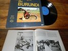 VA - Musique Du Burundi LP French Press Ocora OCR 40 Afro 70' W/Booklet