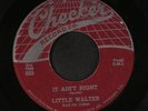 LITTLE WALTER: It Ain't Right / Who 45 (web top) Blues & R&B