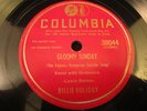 Billie Holiday Night and Day b/w Gloomy Sunday Columbia 38044 78 RPM