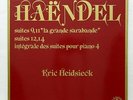 ERIC HEIDSIECK - HAENDEL suites for piano no.9, 11, 12 & 14 CASSIOPEE LP EX++