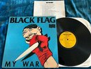 RARE 1984 BLACK FLAG MY WAR LP 1ST PRESS MISPRINT SST 023 EX+ PUNK HARDCORE KBD
