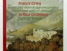 GRUMIAUX / SEBOK - FRANCK/GRIEG violin & piano sonatas PHILIPS LP NM