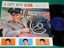 Elvis Presley -A date with Elvis BRAZIL 1st press Lp 1959 BBL75 MONO Blue Labels