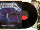 Metallica - Ride The Lightning - 1984 US Press VG++ Ultrasonic Clean