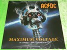 AC/DC : Maximum voltage (Live San Francisco 1977) - Blue vinyl LP NEW & SEALED