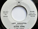 Elton John - Lady Samantha USA 1969 DJM Promotional 7