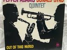 PEPPER ADAMS / DONALD BYRD   Out of This World. DG MONO 1961 jazz LP. WARWICK