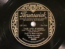 JAZZ TED FIORITO DICK POWELL Fair & Warmer BRUNSWICK 6859 E to EE-