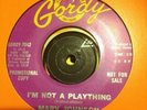 MARV JOHNSON-I'M NOT A PLAYTHING-- PROMO GORDY 45