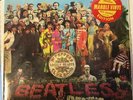 ORIGINAL Beatles Sgt. Pepper's MARBLE VINYL 1978 CANADA PINK/GREY