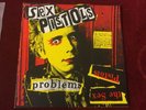 THE SEX PISTOLS - PROBLEMS .B SIDE 2 TRACKS BY CURSE , ALL GIRL PUNK 7