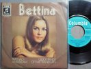 BETTINA Taxi nach Amsterdam  Single 7 45 Columbia 1970