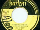 SONNY WEST on Harlem —DANGEROUS WOMAN— blues rocker 45 | ORIG | LISTEN