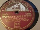 BRUCH VIOLIN CONCERTO IN G MINOR IDA HAENDEL & PHILHARMONIA ORCH HMV C3802-04