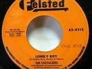 CASTALEERS 45 Lonely Boy / My Bull Fightin baby FELSTED doowop Orig. press #1121