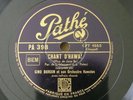 Gino Bordin Hawaii Steel Guitar Chant d'Hawaii 78RPM Pathe PA 398
