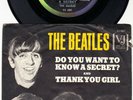 The Beatles Do You Want To Know A Secret? VJ 587 VG 45rpm w/ Picture Sleeve