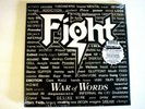 FIGHT WAR OF WORDS LP WHITE & BLACK SPLATTER VINYL ROB HALFORD JUDAS PRIEST