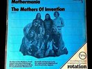 1969 MOTHERS OF INVENTION MOTHERMANIA GERMAN ONLY VERVE ROTATION LP FRANK ZAPPA