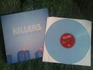 THE KILLERS - original U.K. ltd blue Vinyl LP - HOT FUSS LIZARD011 X (no. 1935)