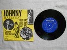 Disque SP 45 Tours de Johnny Hallyday 