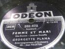 GEORGETTE PLANA--TOUS LES VRAIS PARISIENS--ODEON 282672--condition -VG
