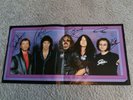 LP Poster Insert Autographed By Deep Purple