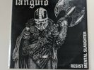 LANGUID - Resist Mental Slaughter LP Crust Punk Napalm Raid Gloom Framtid