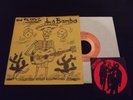 THE PLUGZ - ACHIN / LA BAMBA 7'' 45 RARE L.A. PUNK FATIMA W/ STICKER , GERMS KBD
