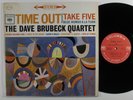DAVE BRUBECK QUARTET Time Out COLUMBIA LP VG+ stereo 2-eye