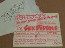 RARE SEX PISTOLS Cromer Links GIG 1977 Concert Ticket Sid Vicious AUTOGRAPH WRP