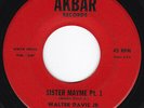 Modal Jazz WALTER DAVIS JR. Sister Mayme 45 Akbar HEAR