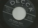 ROCKABILLY  -ARNIE DERKSEN - SHE WANNA ROCK- HEAR - 1959 DECCA