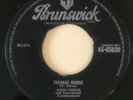 RARE - WEBB PIERCE 1956 SINGLE - TEENAGE BOOGIE - BRUNSWICK 45-05630 K.O. CENTRE