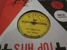 1C 78 rpm rockabilly Carl Perkins blue suede shoes SUN LABEL