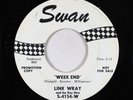 Rock & Roll Inst. 45 - Link Wray - Week End/Turn Pike U.S.A. - Swan - VG+ mp3