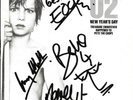 U2 All Hand Signed New Years Day 7