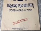 Iron Maiden Somewhere In Time Peru Lp Rare Vinyl Record Vtg Steve Harris 1986
