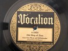 COUNTRY UNCLE DAVE MACON&Harkreader Vocalion 15033Old Ship Zion/Ol Dan Tucker E-