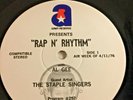 RADIO SHOW: RAP N' RHYTHM w/AL GEE 4/11/76 GUESTS: THE STAPLE SINGERS,DOBIE GRAY