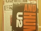 U2 RATTLE AND HUM PROMO LP PRESS RELEASE FROM SPAIN 1988 RARE MINT POSTER ISLAND