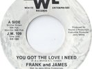 Frank and James - How long is forever - WRE - Northern Modern soul