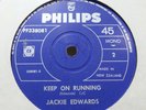 PHILIPS PF338081 Jackie Edwards: Keep on Running SOUL NZ 45