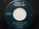 GENE TERRY & KOOL KATS - THE WOMAN I LOVE / TIP TAP RARE ROCKABILLY NM 7