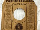Original Paramount 78 rpm record sleeve - Charley Patton, Blind Lemon Jefferson