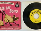 LADY AND THE TRAMP Siamese Cat Song 1962 45 Disneyland LG-756