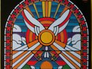 STAINED GLASS - Aurora (rare 1969 rainbow Capitol LP) EX/EX(+)