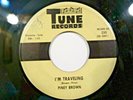 PINEY BROWN (1961 BLUES)   I'M A TRAVELING / LIFE IS FUNNY   TUNE 230