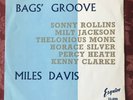 MILES DAVIS Rollins Monk Jackson et al BAGS GROOVE 1957 ESQUIRE 32-090 1st Press