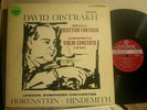 London CS 6337 SXL 6035 BB FFSS Bruch Hindemith OISTRAKH 1E 1E 1962 VG++ TO NM